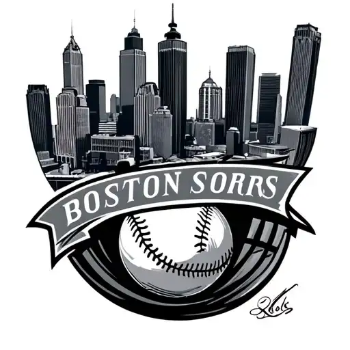 Boston Sports tattoo design idea