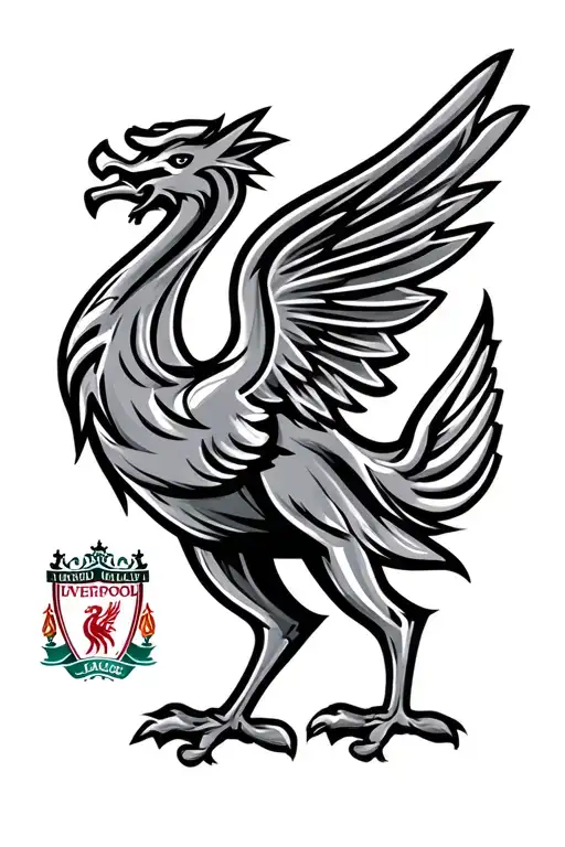 Liverpool Football Club tattoo design idea