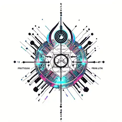 combination of two names PRATIK+VARSHA tattoo design idea