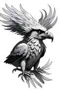 griffin tattoo design idea
