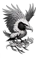 griffin tattoo design idea