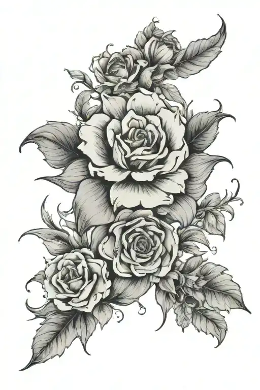 born in Georgia moved to tenneseee tattoo design idea