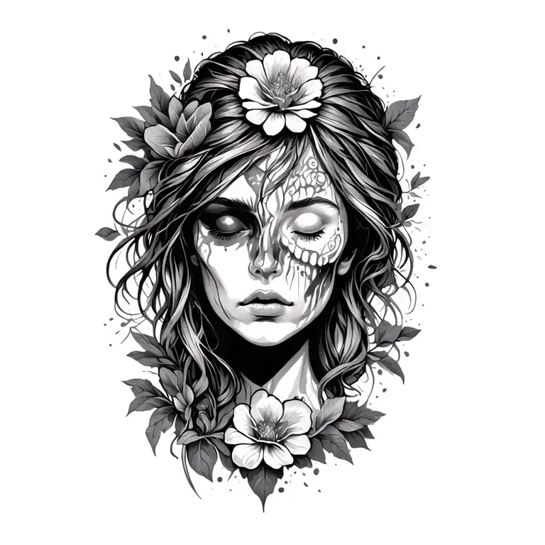 mental abuse survivor tattoo design idea