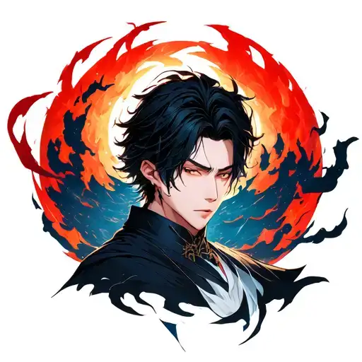  Igris from solo leveling sung jin woo tattoo design idea