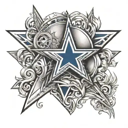 Dallas Cowboys tattoo design idea