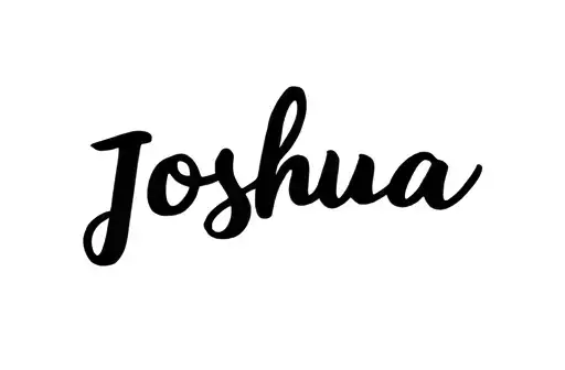 "Joshua" tattoo design idea
