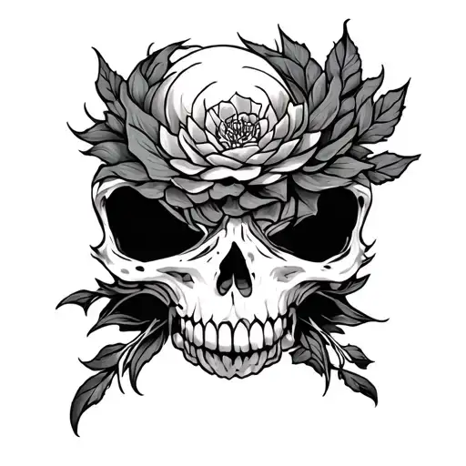 Crotch tattoo design idea