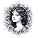 Penny tattoo design idea