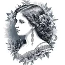 Penny tattoo design idea