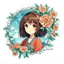 Chihiro Ghibli tattoo design idea