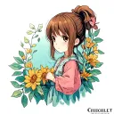 Chihiro Ghibli tattoo design idea