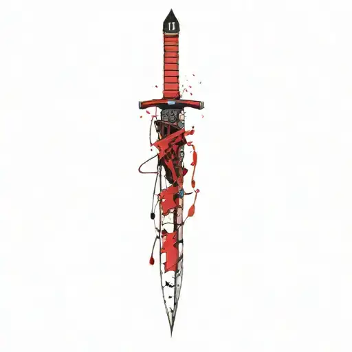 sword tattoo design idea