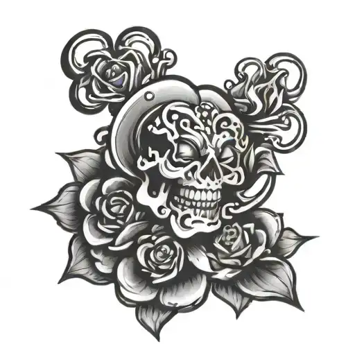7$QUAD tattoo design idea