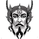 Shango Orisha tattoo design idea