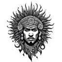 Shango Orisha tattoo design idea