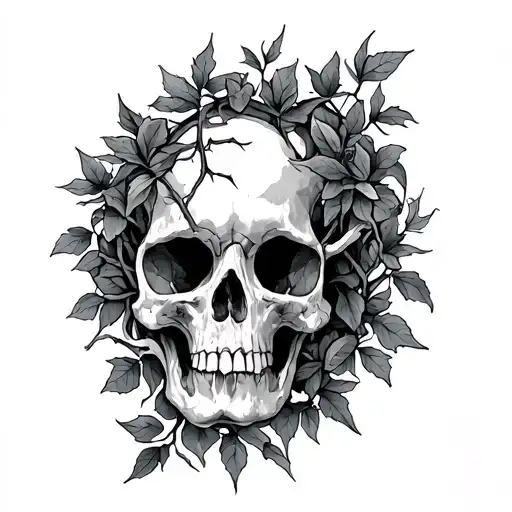 Vines And Thorns tattoo design idea