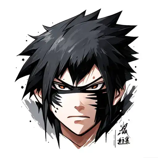 Sasuke Eye tattoo design idea