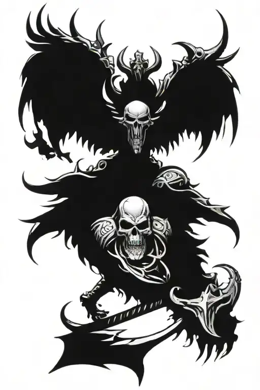 ordo xenos warhammer tattoo design idea