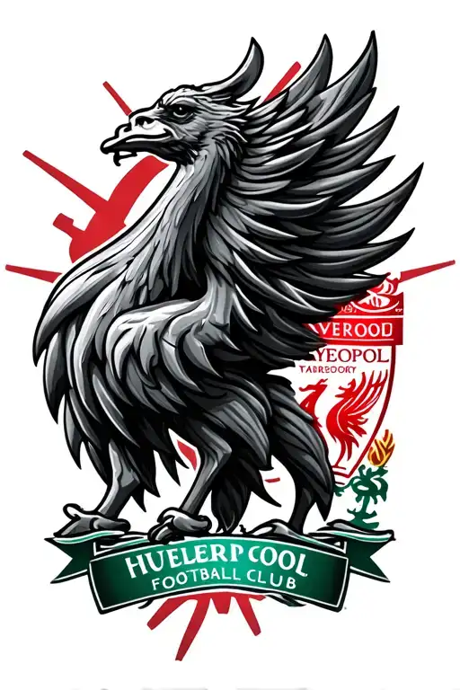 Liverpool football club tattoo design idea