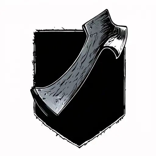 When we meet, you will see I will destroy everything of beauty When we meet, then you'll know I'll be the axe that clear tattoo design idea