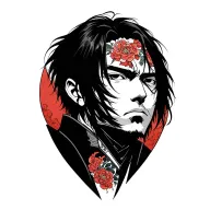 levi Ackerman attack on titan tattoo design idea