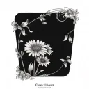 gerber daisies tattoo design idea