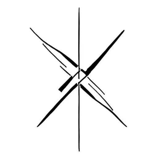 Windmill, southern cross brand tattoo design idea