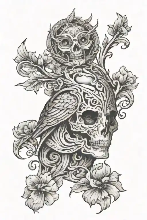 Bad Omen tattoo design idea