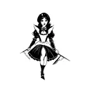 Alice madness returns tattoo design idea