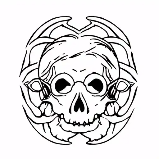 rip grandma tattoo design idea