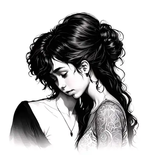 mom son & daughter, w/room for 3rd if necessary. son who taught mom how to love, challenging loving daughter tattoo design idea