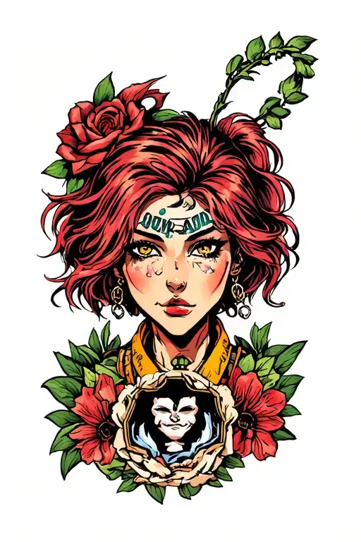 90's tv cartoon neo traditional style tattoo tattoo design idea