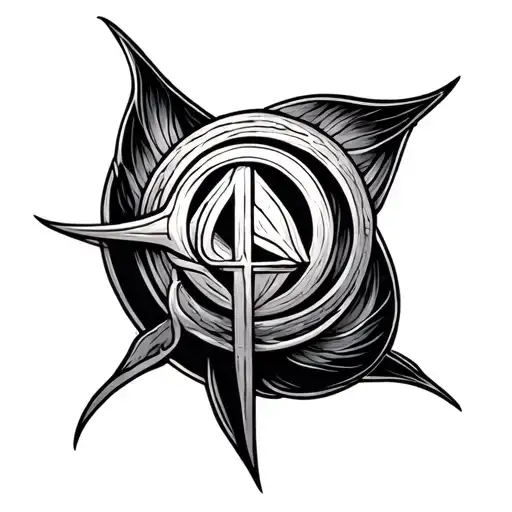 bind rune stacked, KIPPER tattoo design idea