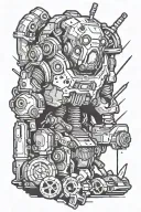 Borderlands tattoo design idea