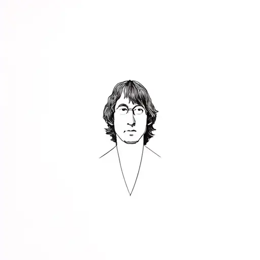 John lennon tattoo design idea