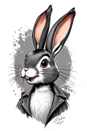 Roger rabbit tattoo design idea