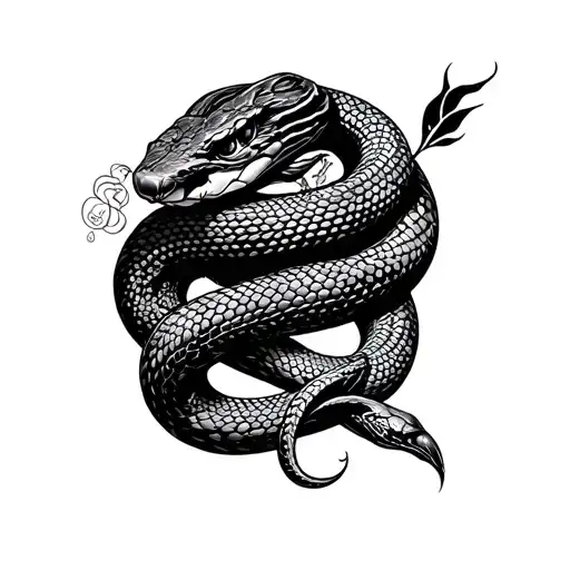 kundalini snake tattoo tattoo design idea