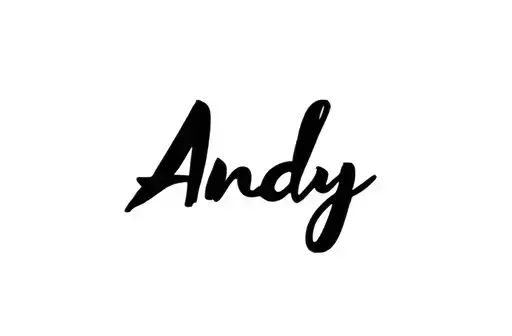 "Andy" tattoo design idea