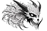 belial tattoo design idea