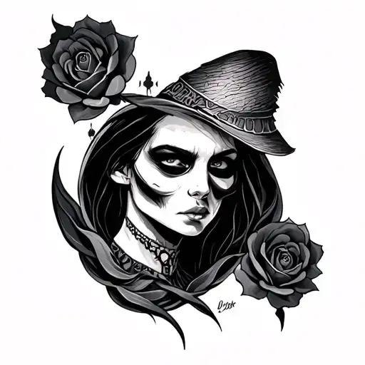 risk taker tattoo design idea