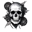 risk taker tattoo design idea