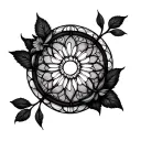 Rose Window tattoo design idea