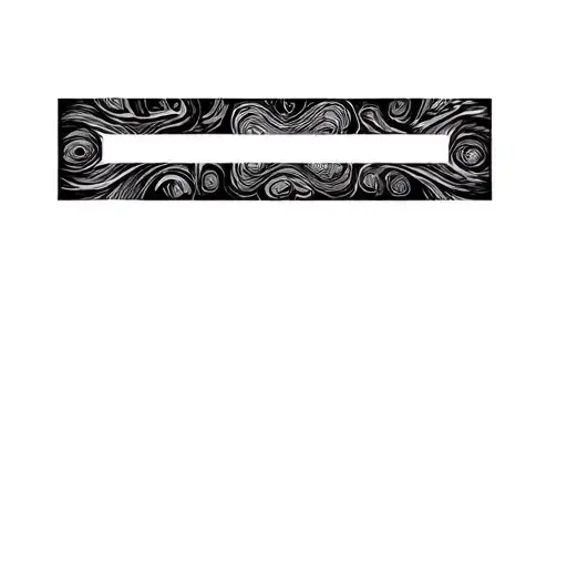 Coverup Abstract Patterns tattoo design idea
