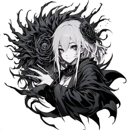 juuzou suzuya tattoo and berserk curse combo tattoo design idea