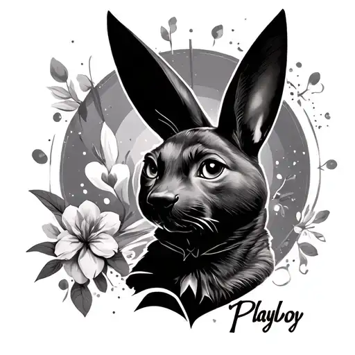 Playboy tattoo design idea