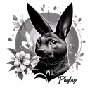 Playboy tattoo design idea