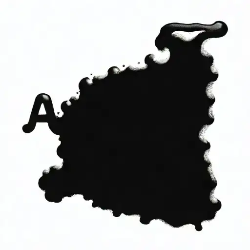 Bubble letters of the phrase ' betrayal  tattoo design idea