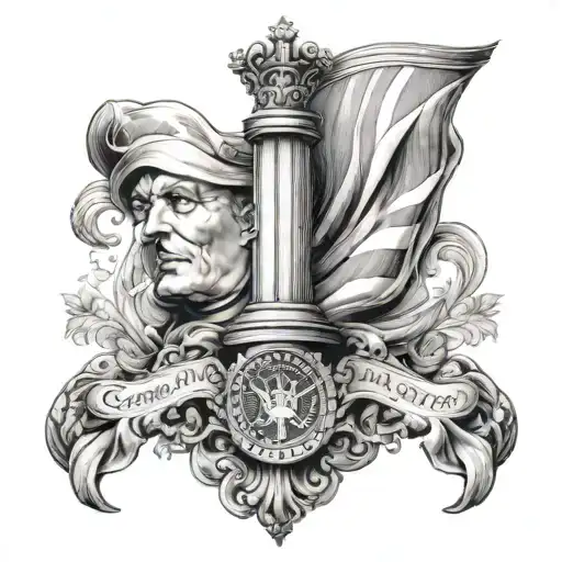 constitution sleeve tattoo tattoo design idea