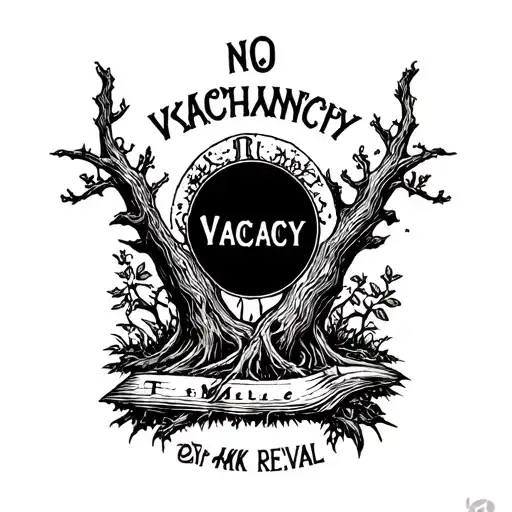 Treaty Oak Revival No Vacancy cover tattoo design idea