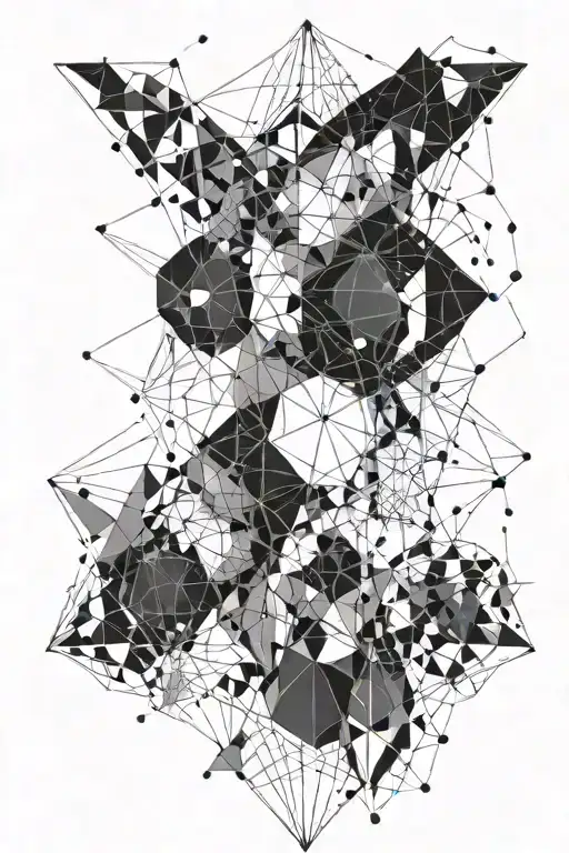 Orion constellation tattoo design idea